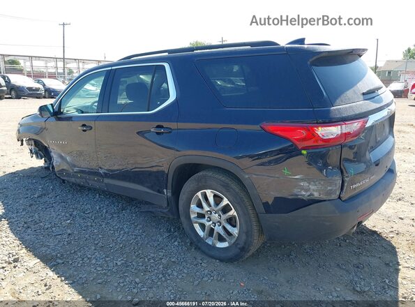1GNEVGKW3LJ148960 2020 CHEVROLET TRAVERSE Blue Trasero izquierdo