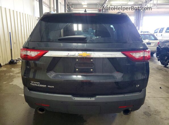1GNEVGKW3LJ241218 2020 CHEVROLET TRAVERSE Black Vista trasera