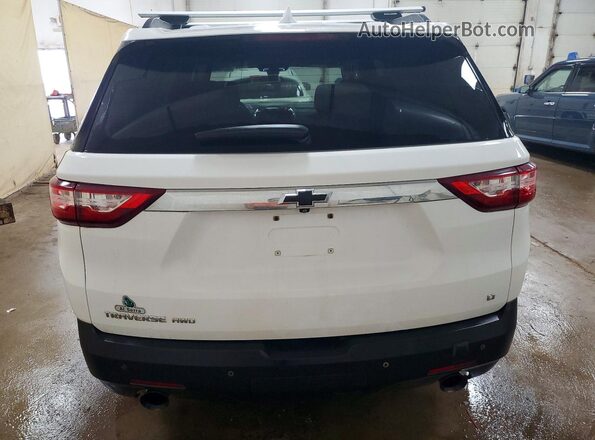 1GNEVGKW3LJ325488 2020 CHEVROLET TRAVERSE White Հետևի տեսք