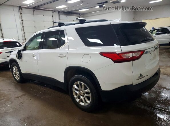 1GNEVGKW3LJ325488 2020 CHEVROLET TRAVERSE White Հետևի ձախ