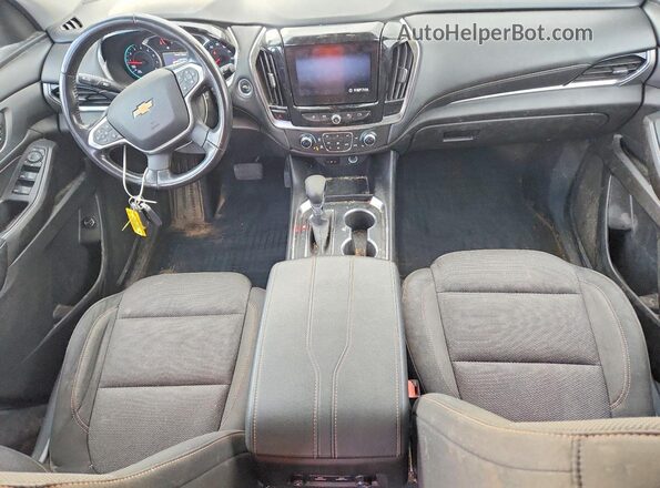 1GNEVGKW3MJ188666 2021 CHEVROLET TRAVERSE Red Vista del salpicadero