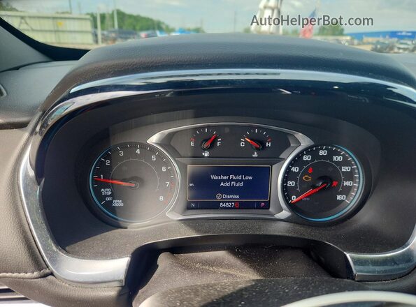 1GNEVGKW3NJ104024 2022 CHEVROLET TRAVERSE Silver Սարքավորումների վահանակի տեսք