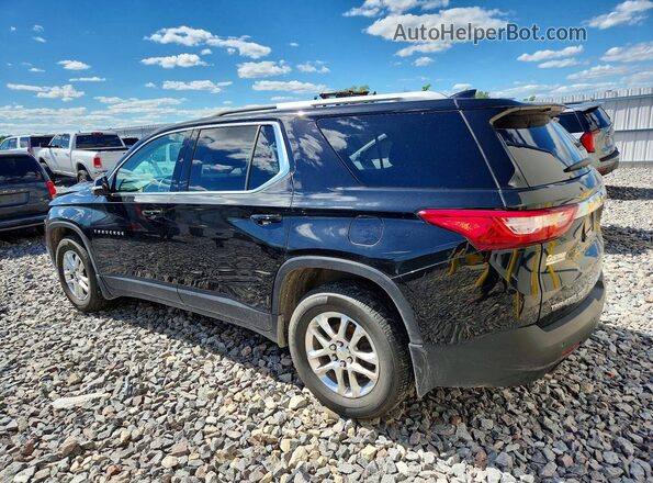 1GNEVGKW4JJ204238 2018 CHEVROLET TRAVERSE Black Trasero izquierdo