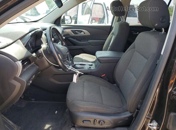 1GNEVGKW4JJ259501 2018 CHEVROLET TRAVERSE Brown Vista interior delantera