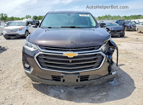 1GNEVGKW4JJ259501 2018 CHEVROLET TRAVERSE Brown Vista frontal