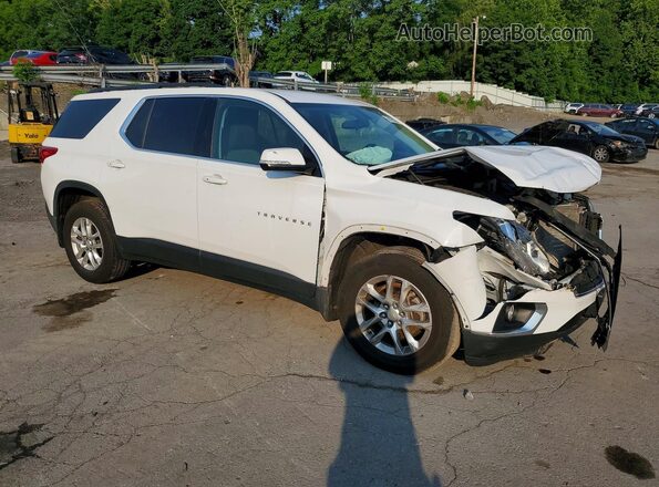 1GNEVGKW4KJ178063 2019 CHEVROLET TRAVERSE White წინა მარჯვენა