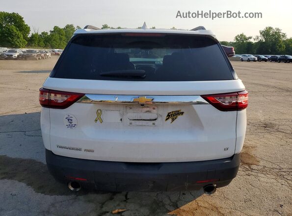 1GNEVGKW4KJ178063 2019 CHEVROLET TRAVERSE White უკანა ხედი