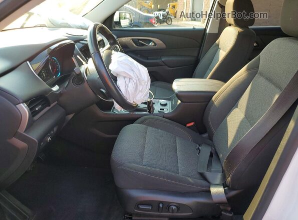 1GNEVGKW4KJ178063 2019 CHEVROLET TRAVERSE White წინა სალონის ხედი