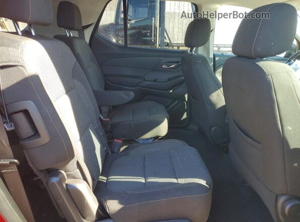 1GNEVGKW4MJ100336 2021 CHEVROLET TRAVERSE Темно-бордовый Вид задней части салона