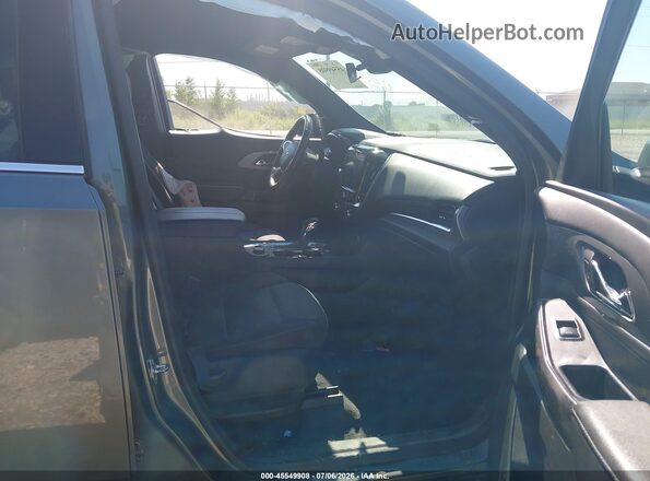1GNEVGKW4PJ132465 2023 CHEVROLET TRAVERSE Gray Vista interior delantera