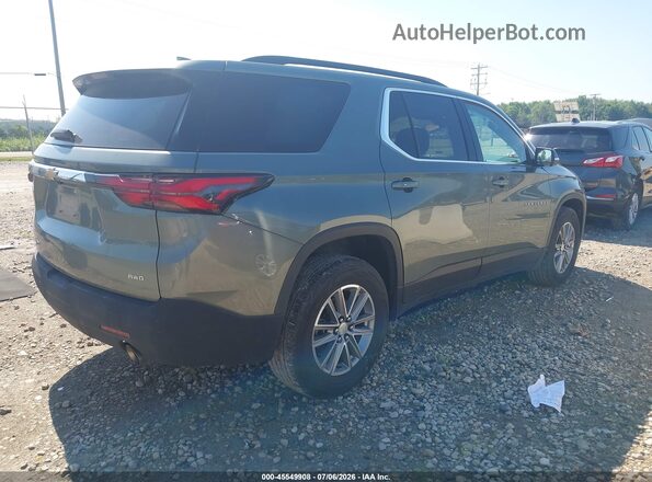 1GNEVGKW4PJ132465 2023 CHEVROLET TRAVERSE Gray Trasero derecho