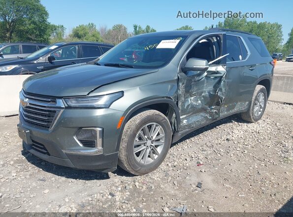 1GNEVGKW4PJ132465 2023 CHEVROLET TRAVERSE Gray Vista tres cuartos delantera izquierda