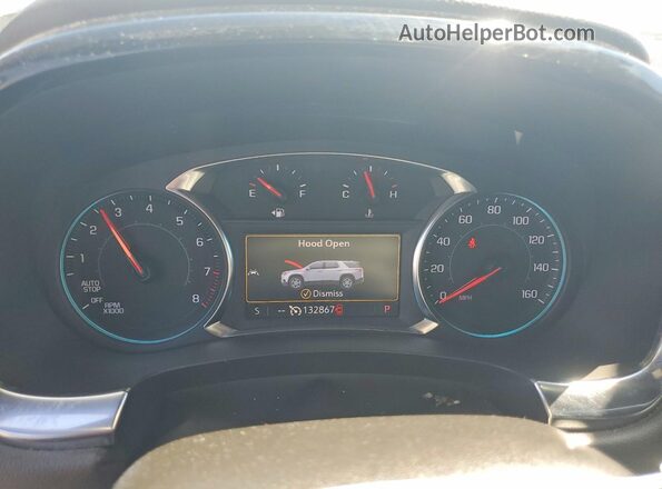1GNEVGKW4PJ196232 2023 CHEVROLET TRAVERSE White Vista del cuadro de instrumentos