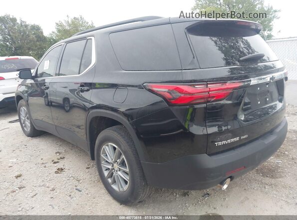 1GNEVGKW4PJ264111 2023 CHEVROLET TRAVERSE Black უკანა მარცხენა