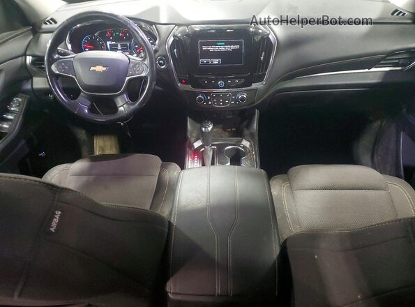 1GNEVGKW5KJ153401 2019 CHEVROLET TRAVERSE Gray წინა პანელის ხედი