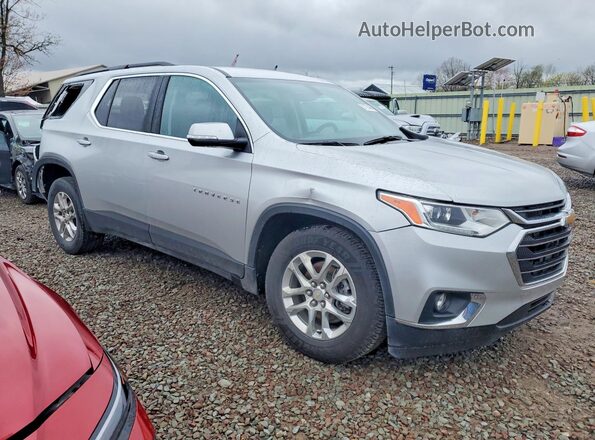 1GNEVGKW5MJ148489 2021 CHEVROLET TRAVERSE Silver Delantero derecho