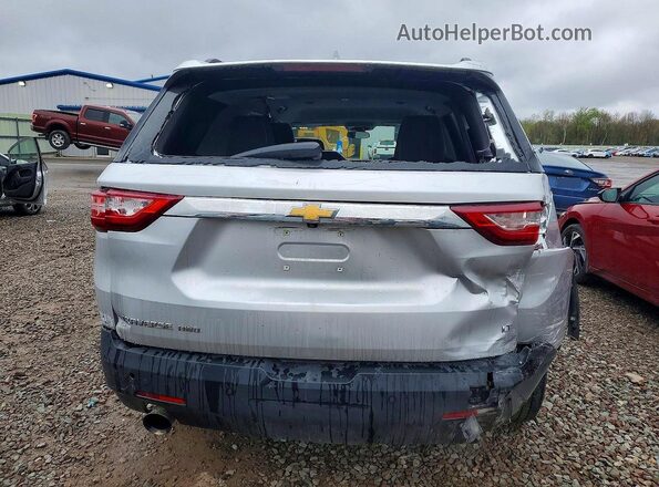 1GNEVGKW5MJ148489 2021 CHEVROLET TRAVERSE Silver Vista trasera