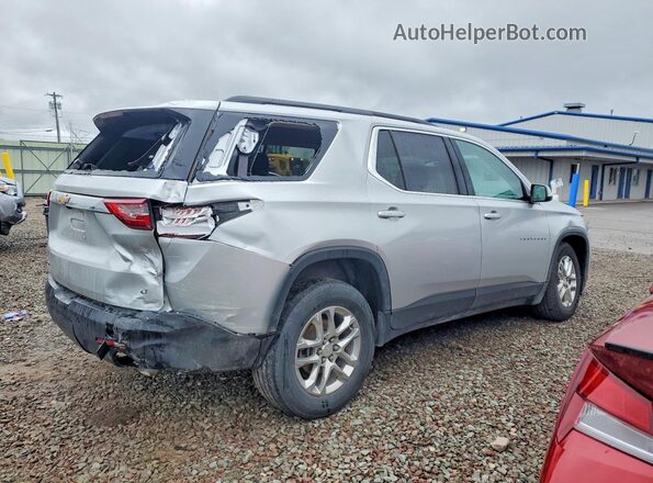 1GNEVGKW5MJ148489 2021 CHEVROLET TRAVERSE Silver Trasero derecho
