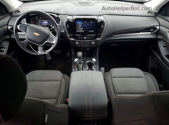 1GNEVGKW5MJ148489 2021 CHEVROLET TRAVERSE Silver Vista del salpicadero