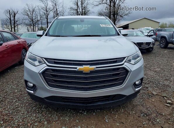 1GNEVGKW5MJ148489 2021 CHEVROLET TRAVERSE Silver Vista frontal