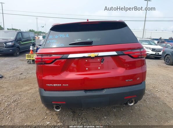 1GNEVGKW5NJ139132 2022 CHEVROLET TRAVERSE Red 