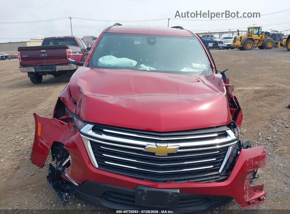 1GNEVGKW5NJ139132 2022 CHEVROLET TRAVERSE Red 