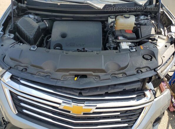 1GNEVGKW5PJ107266 2023 CHEVROLET TRAVERSE Silver Engine compartment view
