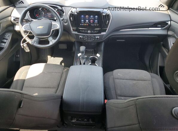1GNEVGKW5PJ107266 2023 CHEVROLET TRAVERSE Silver Dashboard view