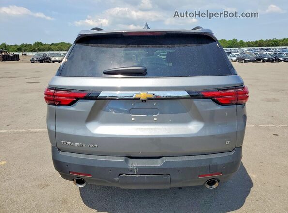 1GNEVGKW5PJ107266 2023 CHEVROLET TRAVERSE Silver Rear view