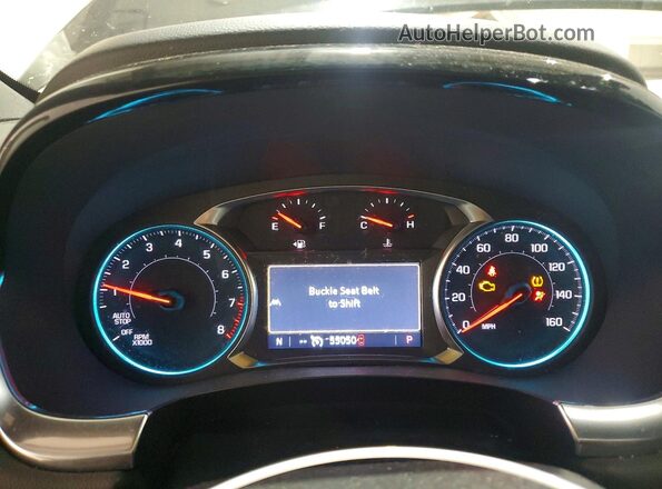1GNEVGKW5PJ294783 2023 CHEVROLET TRAVERSE Black Vista del cuadro de instrumentos