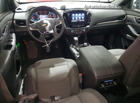 1GNEVGKW5PJ294783 2023 CHEVROLET TRAVERSE Black Vista del salpicadero