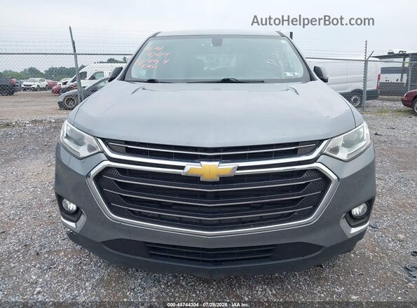 1GNEVGKW6JJ118932 2018 CHEVROLET TRAVERSE Gray Front view
