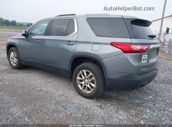 1GNEVGKW6JJ118932 2018 CHEVROLET TRAVERSE Gray Rear left