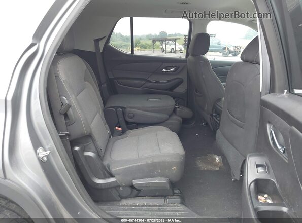 1GNEVGKW6JJ118932 2018 CHEVROLET TRAVERSE Gray VIN sticker view