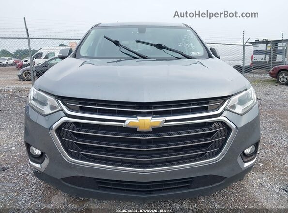 1GNEVGKW6JJ118932 2018 CHEVROLET TRAVERSE Gray Instrument cluster view
