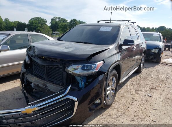 1GNEVGKW6KJ150457 2019 CHEVROLET TRAVERSE Black Front left