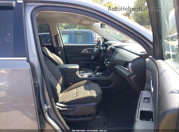 1GNEVGKW6KJ281386 2019 CHEVROLET TRAVERSE Gray Սալոնի դիմացի տեսք