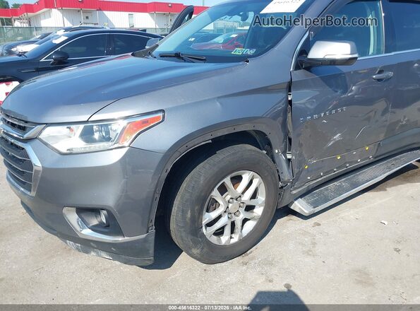 1GNEVGKW6KJ281386 2019 CHEVROLET TRAVERSE Gray Դիմացի տեսք