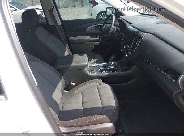 1GNEVGKW7LJ261360 2020 CHEVROLET TRAVERSE White Вид салону спереду