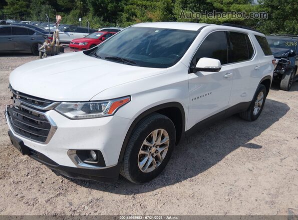 1GNEVGKW7LJ261360 2020 CHEVROLET TRAVERSE White Передня ліва чверть