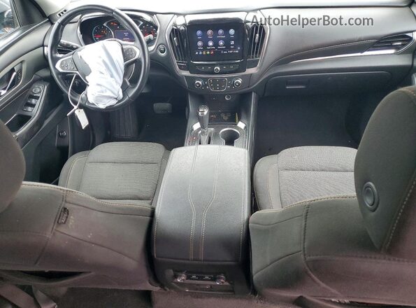 1GNEVGKW7LJ264162 2020 CHEVROLET TRAVERSE Gray Առջևի վահանակի տեսք