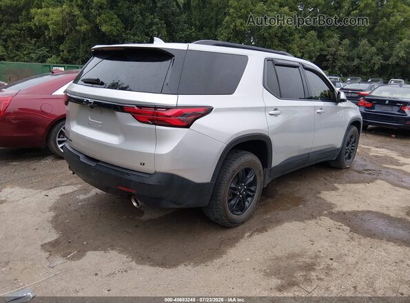 1GNEVGKW7NJ153369 2022 CHEVROLET TRAVERSE Silver Rear right