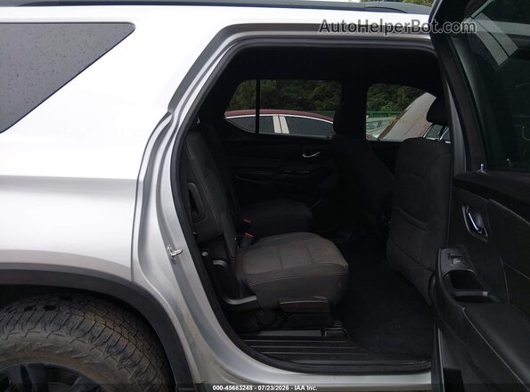 1GNEVGKW7NJ153369 2022 CHEVROLET TRAVERSE Silver VIN sticker view