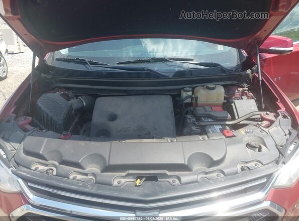 1GNEVGKW8JJ116325 2018 CHEVROLET TRAVERSE Красный Вид сзади