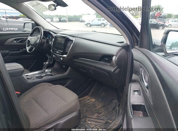 1GNEVGKW8KJ253038 2019 CHEVROLET TRAVERSE Gray Widok wnętrza z przodu