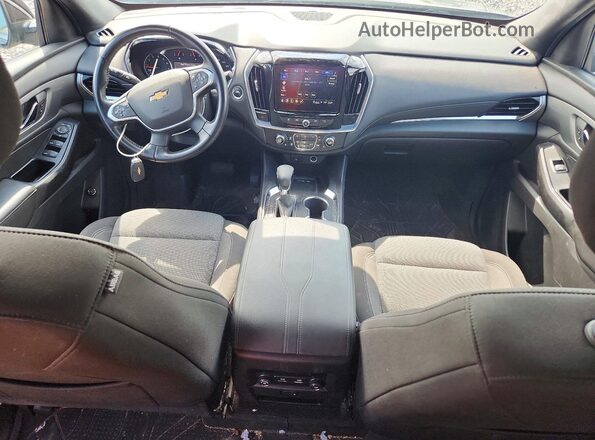 1GNEVGKW8NJ189118 2022 CHEVROLET TRAVERSE Maroon Dashboard view