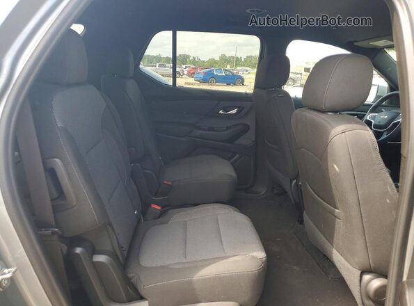 1GNEVGKW8PJ288945 2023 CHEVROLET TRAVERSE Silver Вид задньої частини салону