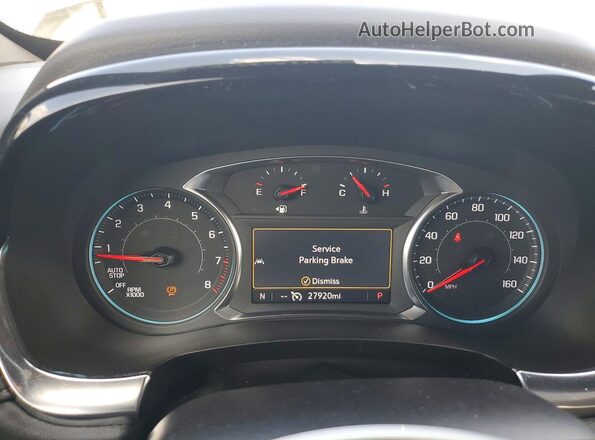 1GNEVGKW8PJ288945 2023 CHEVROLET TRAVERSE Silver Вид щитка приладів