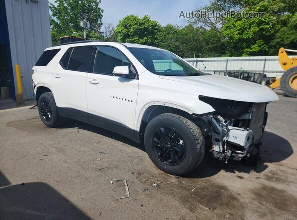 1GNEVGKW9NJ136248 2022 CHEVROLET TRAVERSE White წინა მარჯვენა