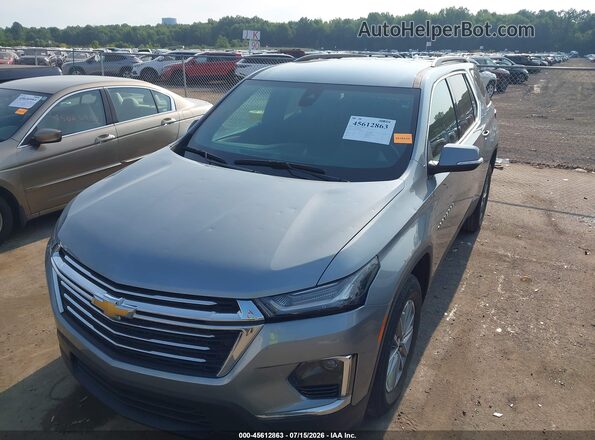 1GNEVGKW9PJ120604 2023 CHEVROLET TRAVERSE Серебряный Вид спереди